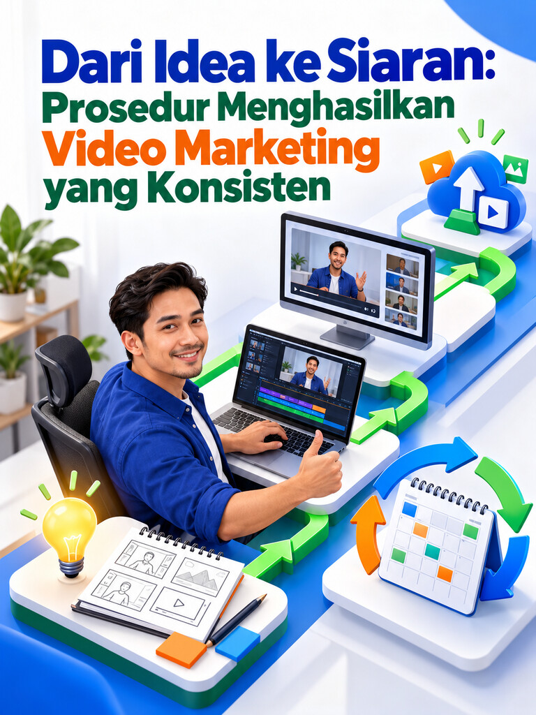 Dari Idea ke Siaran: Prosedur Menghasilkan Video Marketing yang Konsisten
