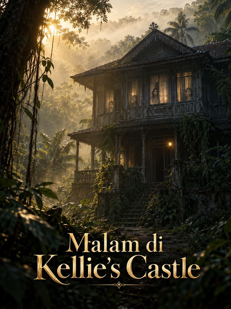 Malam di Kellie's Castle
