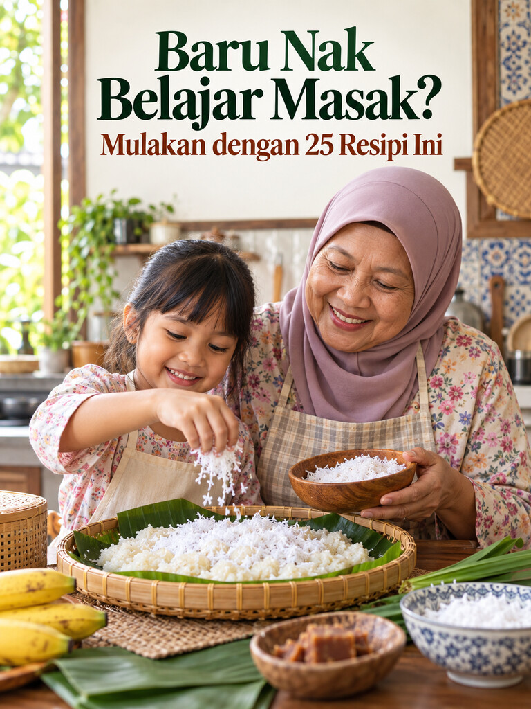 Baru Nak Belajar Masak? Mulakan dengan 25 Resipi Ini