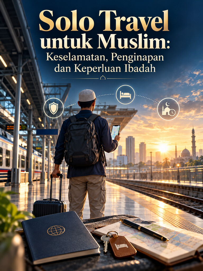 Solo Travel untuk Muslim: Keselamatan, Penginapan dan Keperluan Ibadah