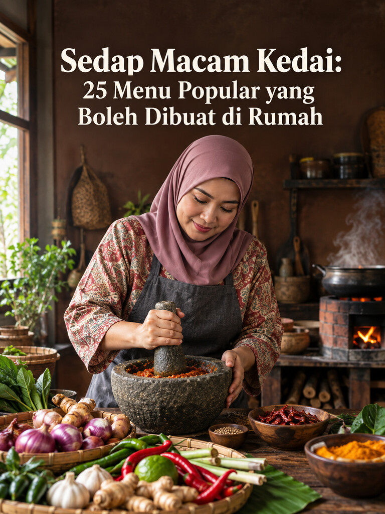Sedap Macam Kedai: 25 Menu Popular yang Boleh Dibuat di Rumah