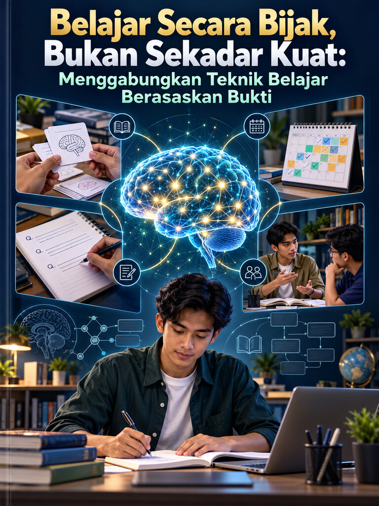 Belajar Secara Bijak, Bukan Sekadar Kuat: Menggabungkan Teknik Belajar Berasaskan Bukti