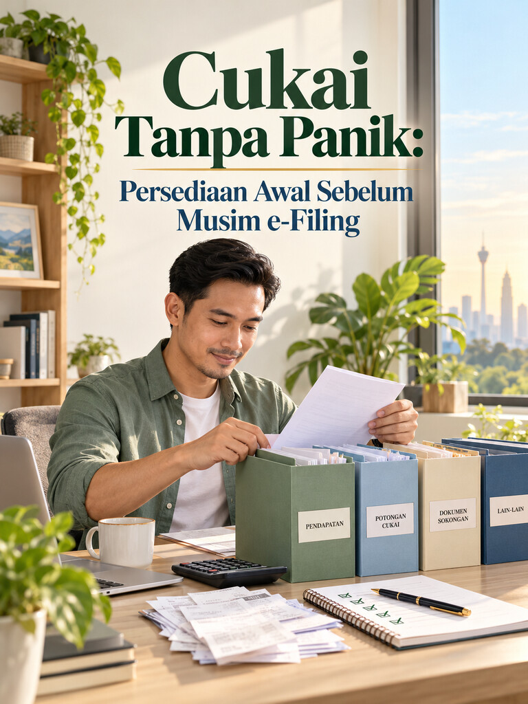 Cukai Tanpa Panik: Persediaan Awal Sebelum Musim e-Filing