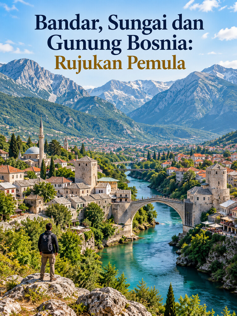 Bandar, Sungai dan Gunung Bosnia: Rujukan Pemula