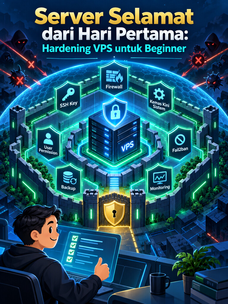 Server Selamat dari Hari Pertama: Hardening VPS untuk Beginner