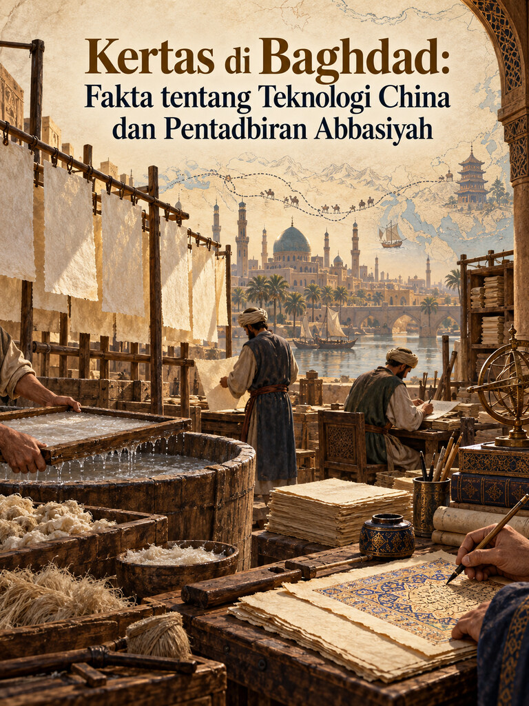 Kertas di Baghdad: Fakta tentang Teknologi China dan Pentadbiran Abbasiyah