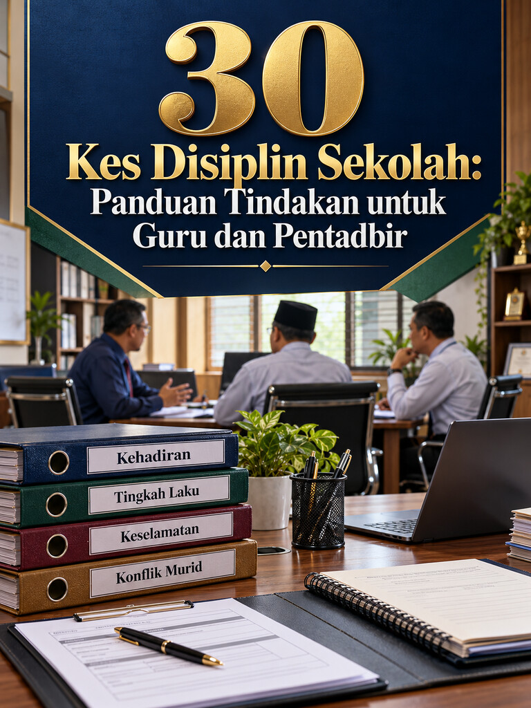 30 Kes Disiplin Sekolah: Panduan Tindakan untuk Guru dan Pentadbir