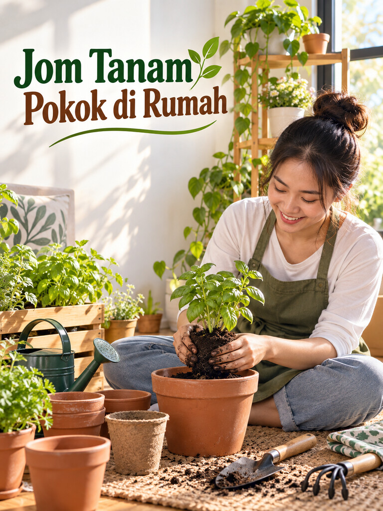 Jom Tanam Pokok di Rumah