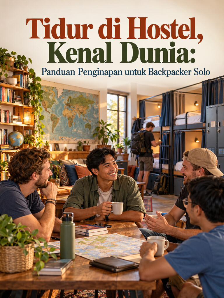 Tidur di Hostel, Kenal Dunia: Panduan Penginapan untuk Backpacker Solo