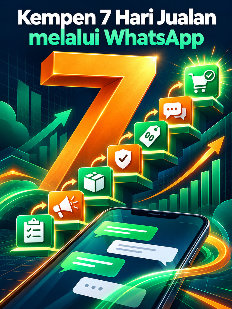 Kempen 7 Hari Jualan melalui WhatsApp