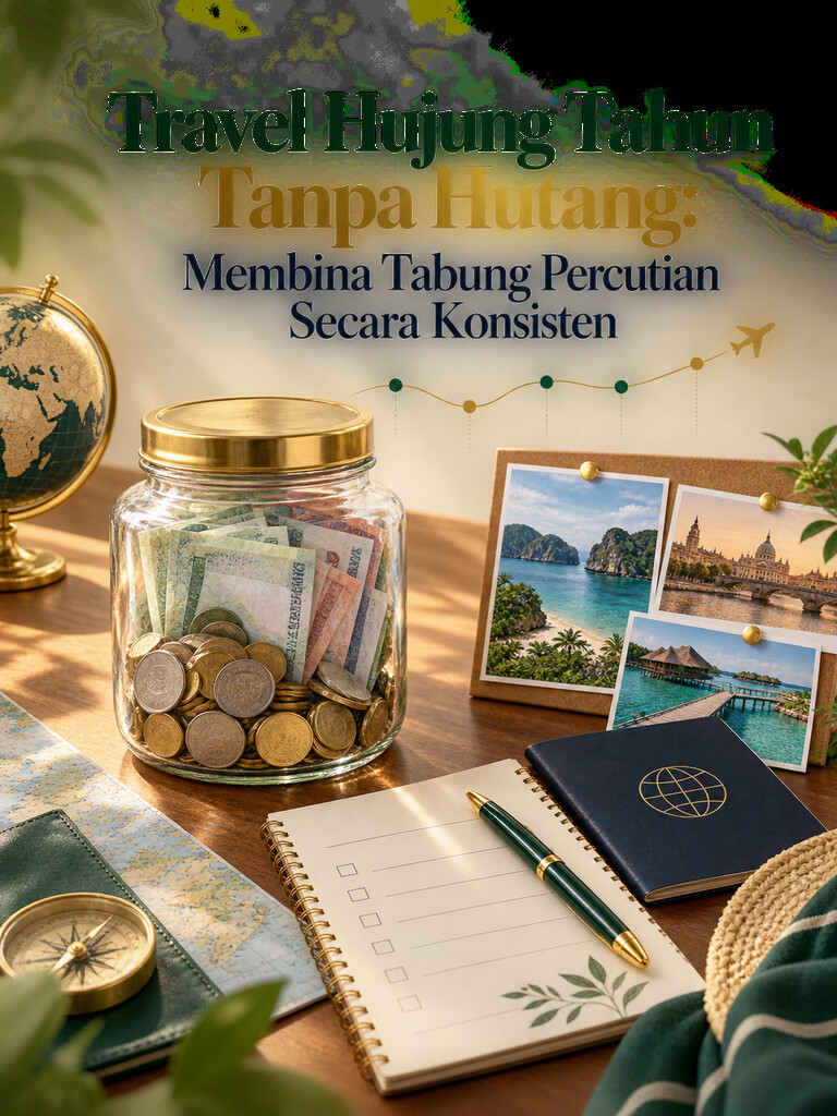 Travel Hujung Tahun Tanpa Hutang: Membina Tabung Percutian Secara Konsisten