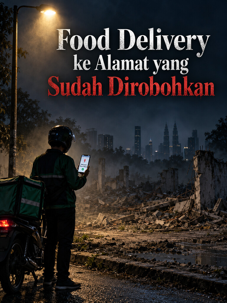 Food Delivery ke Alamat yang Sudah Dirobohkan