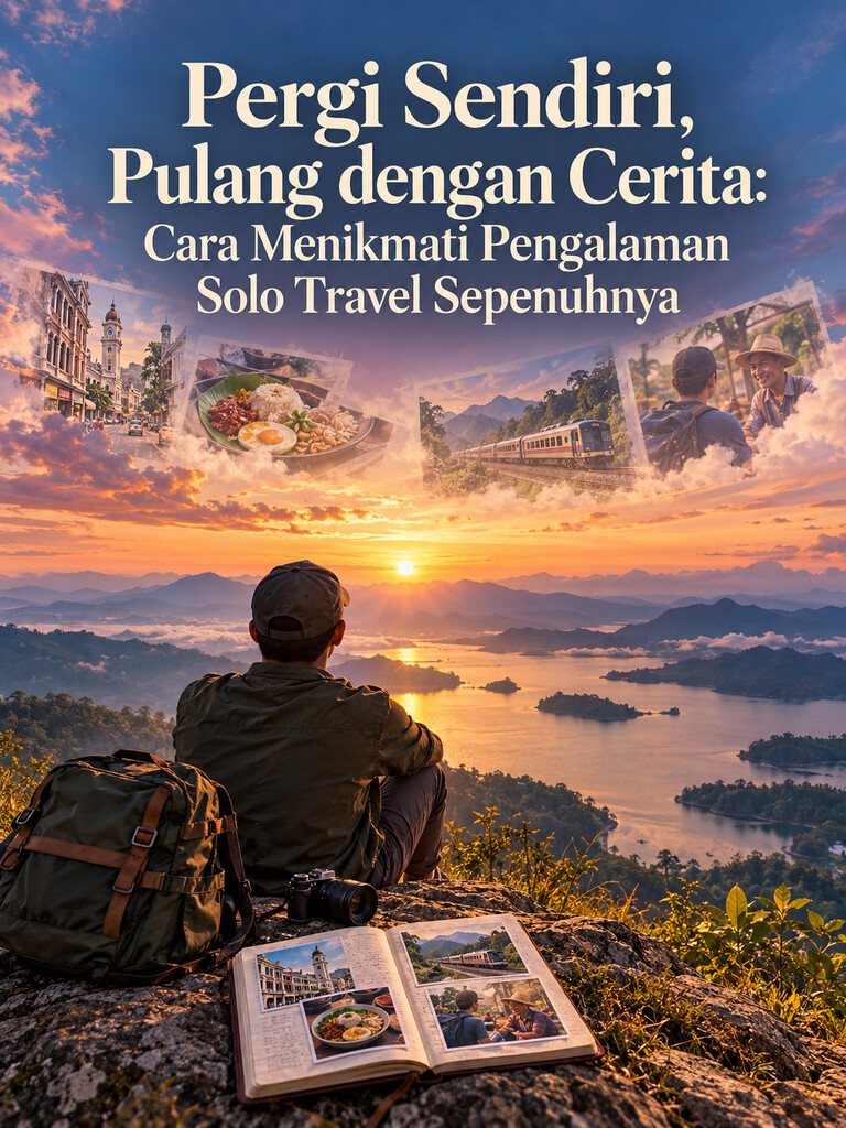 Pergi Sendiri, Pulang dengan Cerita: Cara Menikmati Pengalaman Solo Travel Sepenuhnya