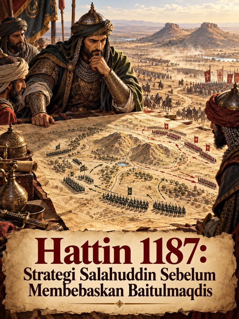 Hattin 1187: Strategi Salahuddin Sebelum Membebaskan Baitulmaqdis