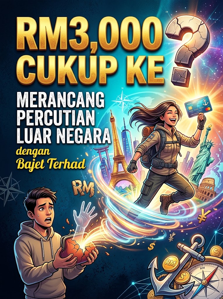 RM3,000 Cukup Ke? Merancang Percutian Luar Negara dengan Bajet Terhad