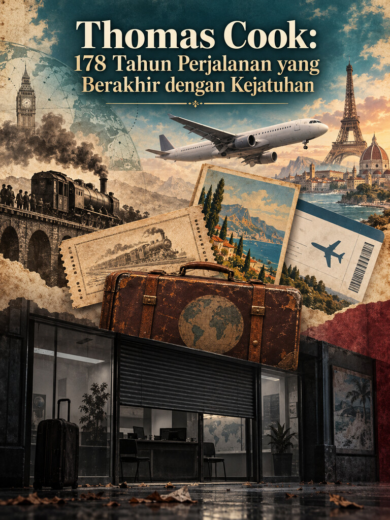 Thomas Cook: 178 Tahun Perjalanan yang Berakhir dengan Kejatuhan