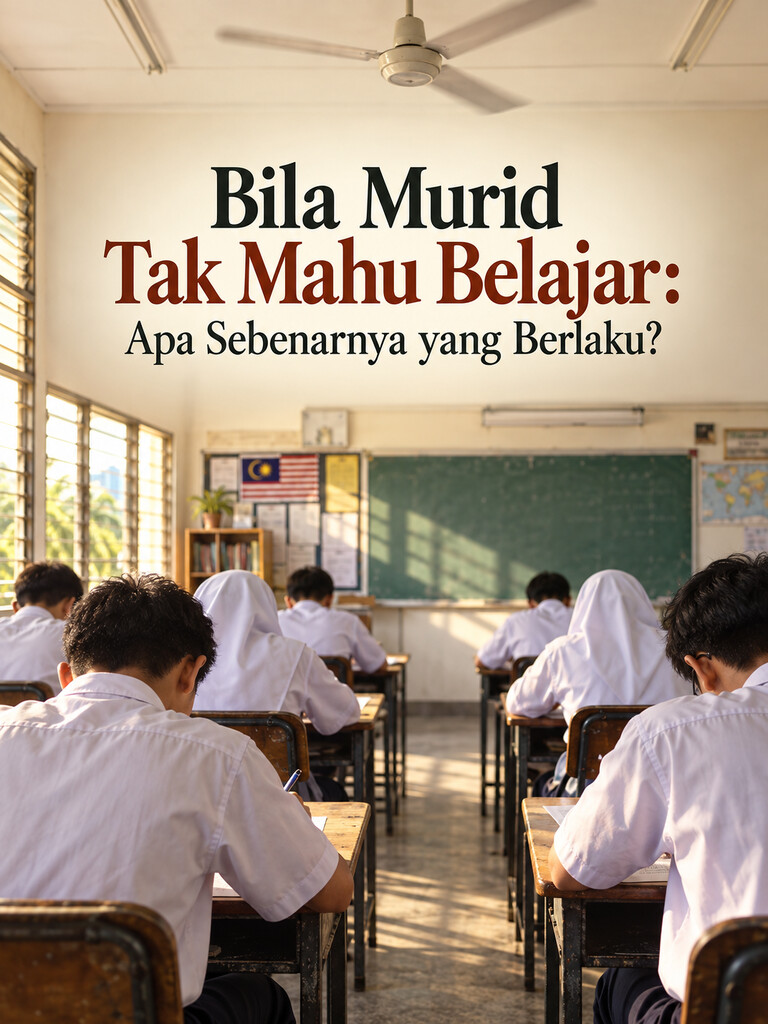Bila Murid Tak Mahu Belajar: Apa Sebenarnya yang Berlaku?