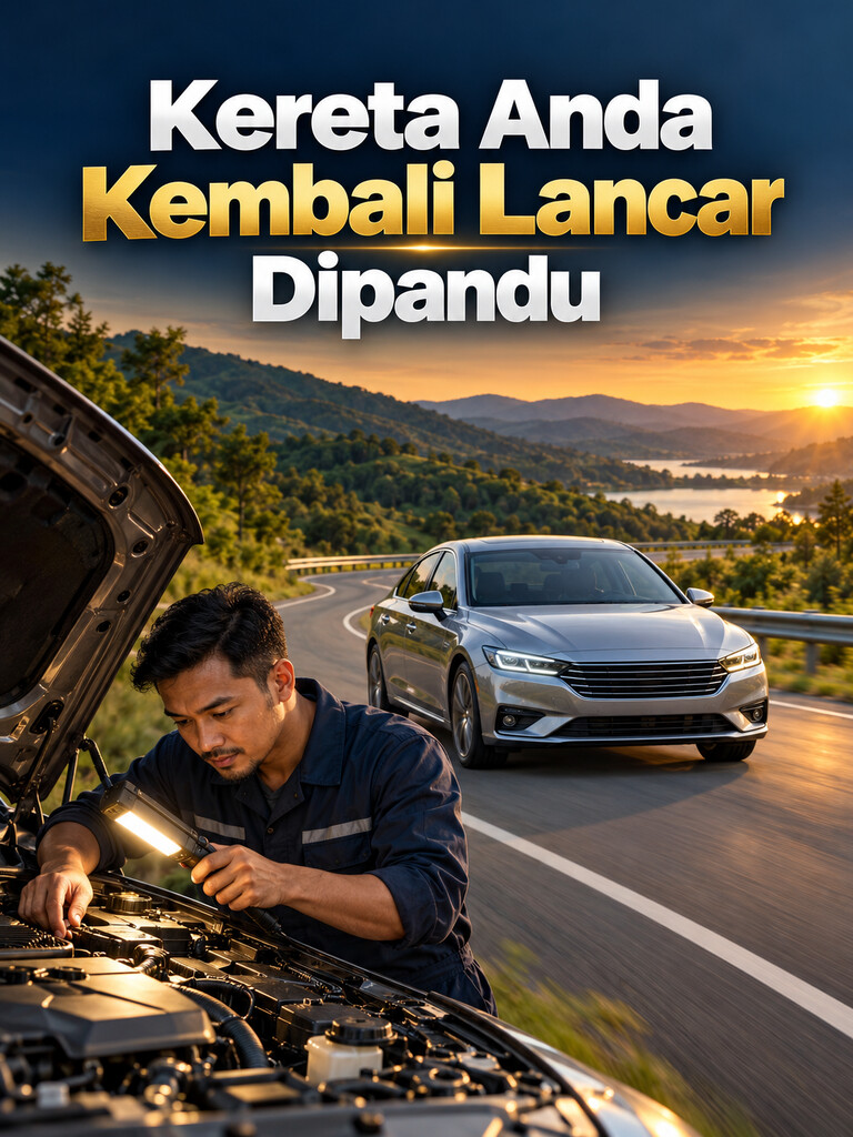 Kereta Anda Kembali Lancar Dipandu