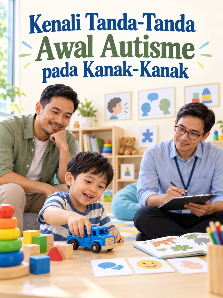 Kenali Tanda-Tanda Awal Autisme pada Kanak-Kanak
