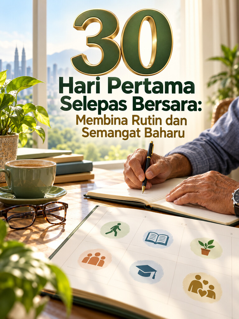 30 Hari Pertama Selepas Bersara: Membina Rutin dan Semangat Baharu