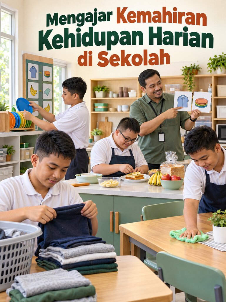 Mengajar Kemahiran Kehidupan Harian di Sekolah