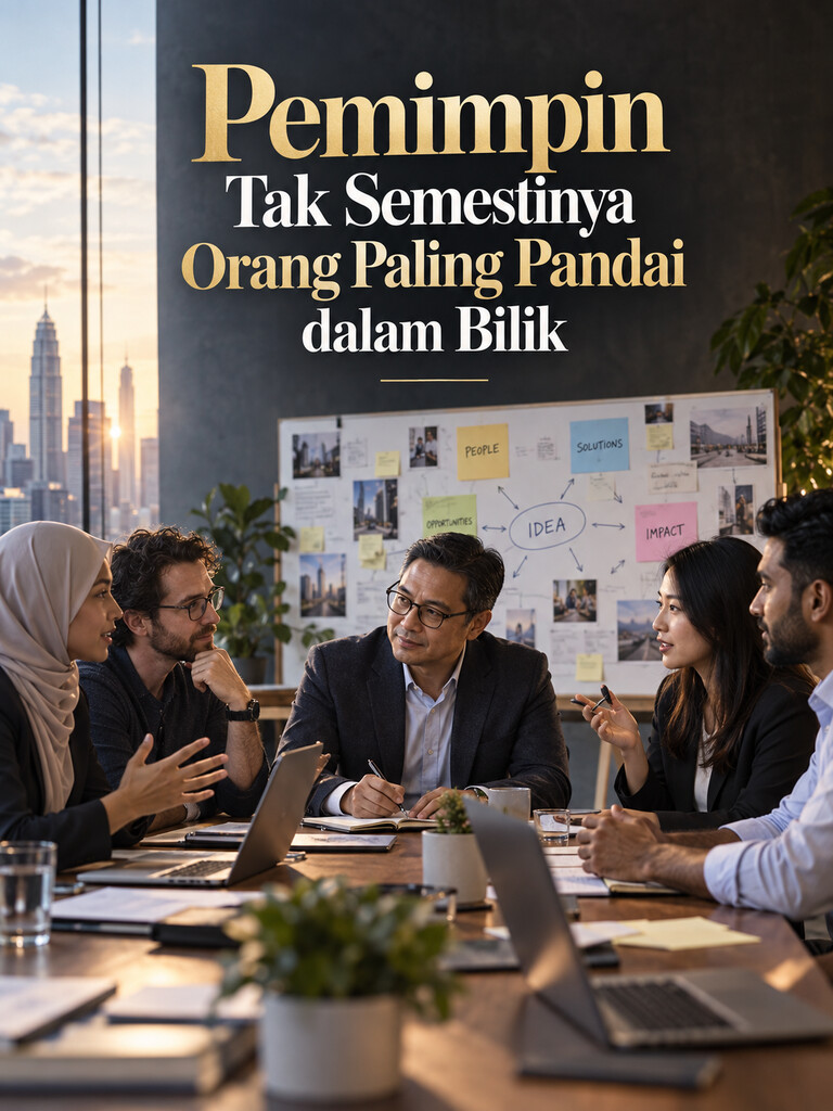 Pemimpin Tak Semestinya Orang Paling Pandai dalam Bilik