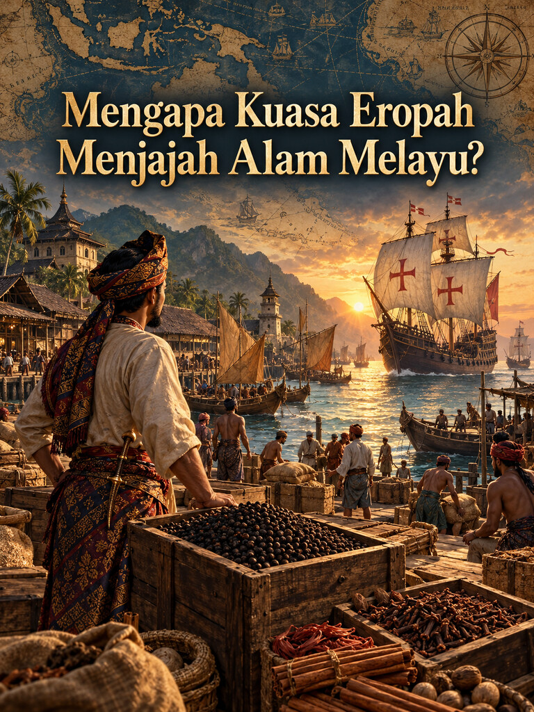 Mengapa Kuasa Eropah Menjajah Alam Melayu?