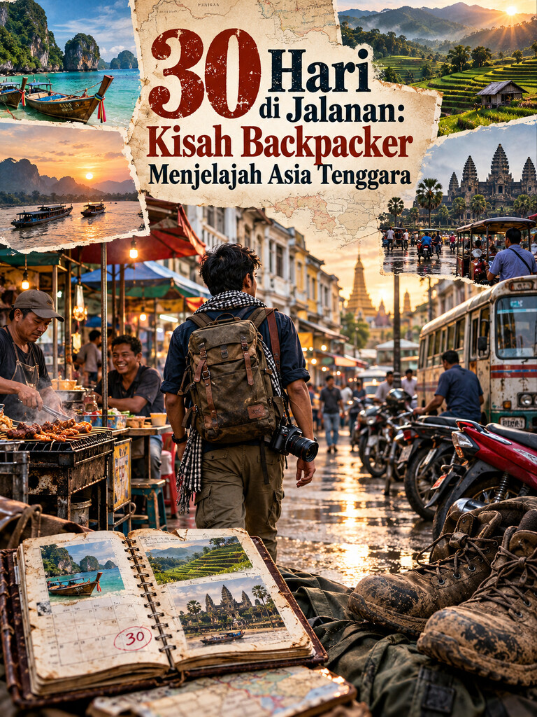 30 Hari di Jalanan: Kisah Backpacker Menjelajah Asia Tenggara