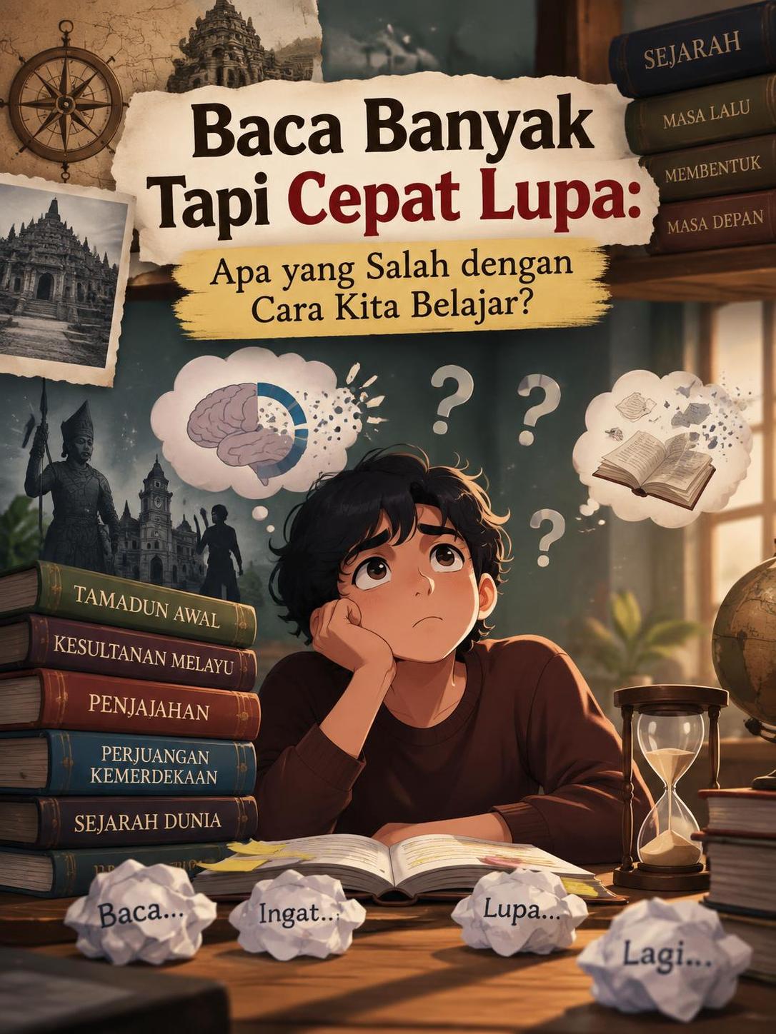 Baca Banyak Tapi Cepat Lupa: Apa yang Salah dengan Cara Kita Belajar?
