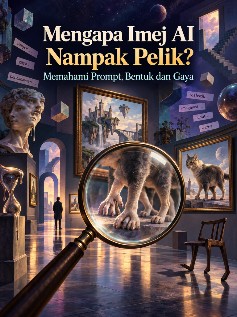 Mengapa Imej AI Nampak Pelik? Memahami Prompt, Bentuk dan Gaya